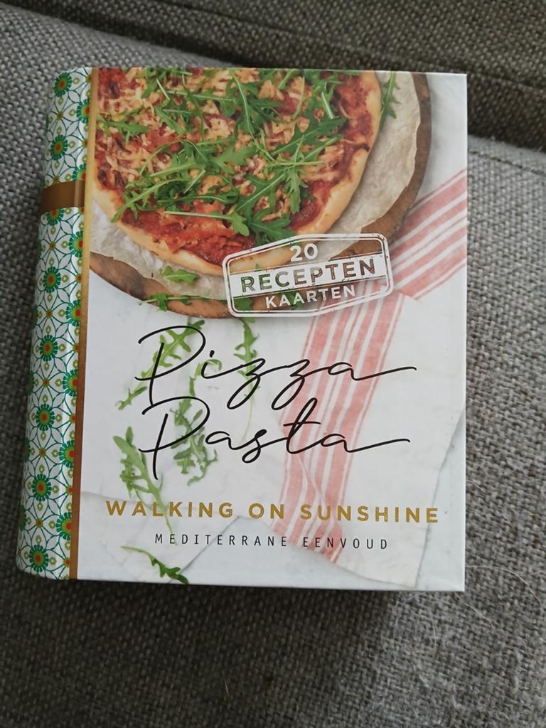 Pizza & Pasta Receptenkaarten - Mediterrane Eenvoud, Italië, Hoofdgerechten, Ophalen of Verzenden, Zo goed als nieuw