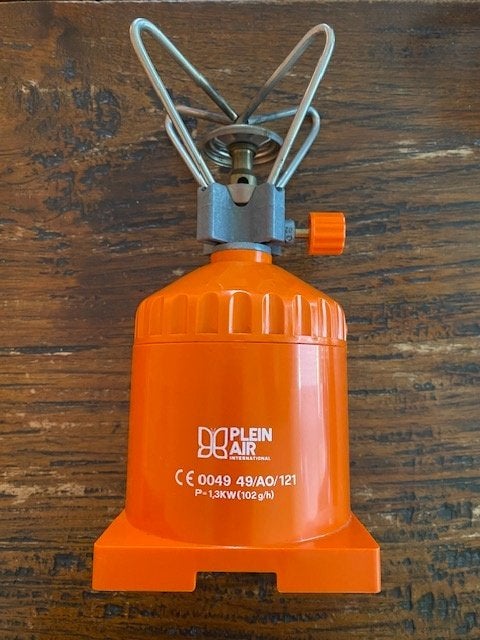 Plein Air International MIDI Gasbrander, Caravans en Kamperen, Kampeeraccessoires, Ophalen of Verzenden, Gebruikt