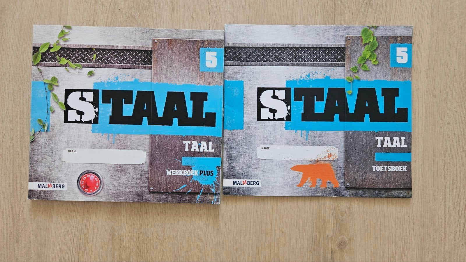 Malmberg Taal 5 Werkboek Plus & Toetsboek, Malmberg, Ophalen of Verzenden, Zo goed als nieuw, MBO