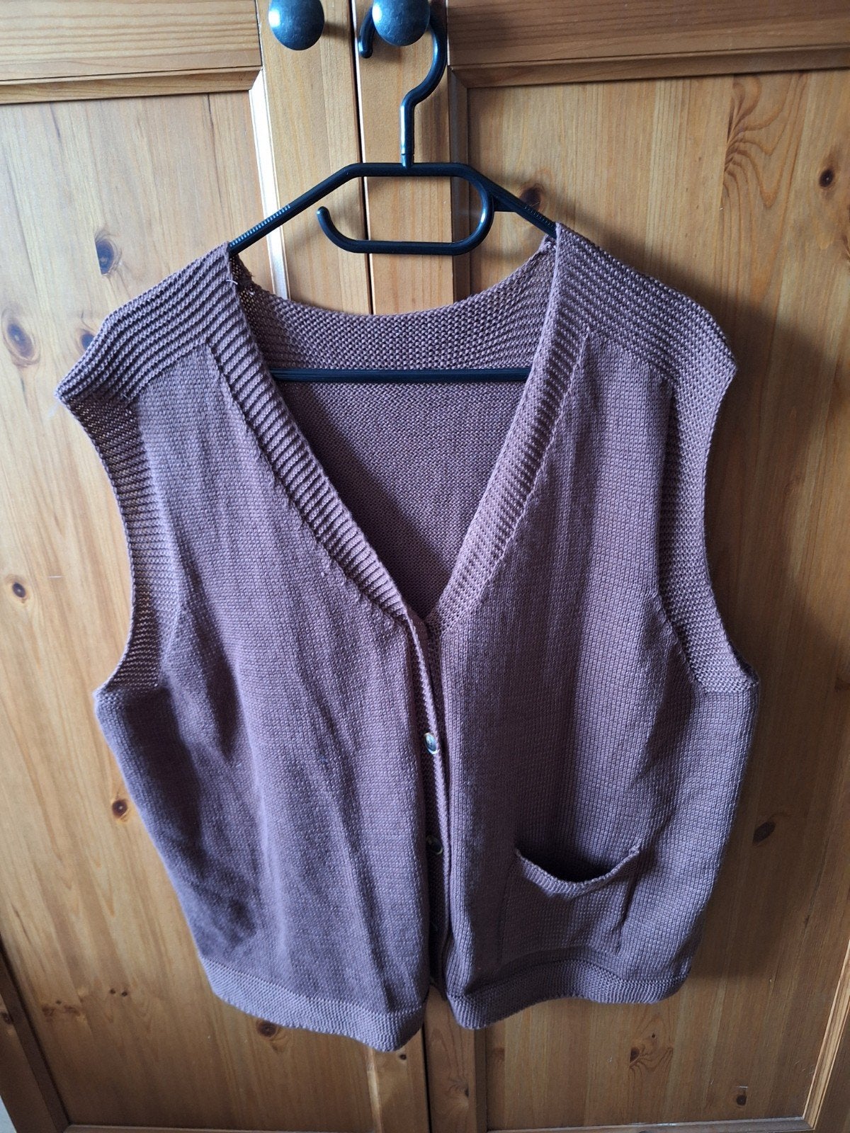 Bruin mouwloos vest/gilet XXL nieuw, Kleding | Dames, Grote Maten, Bruin, Trui of Vest, Nieuw, Ophalen of Verzenden