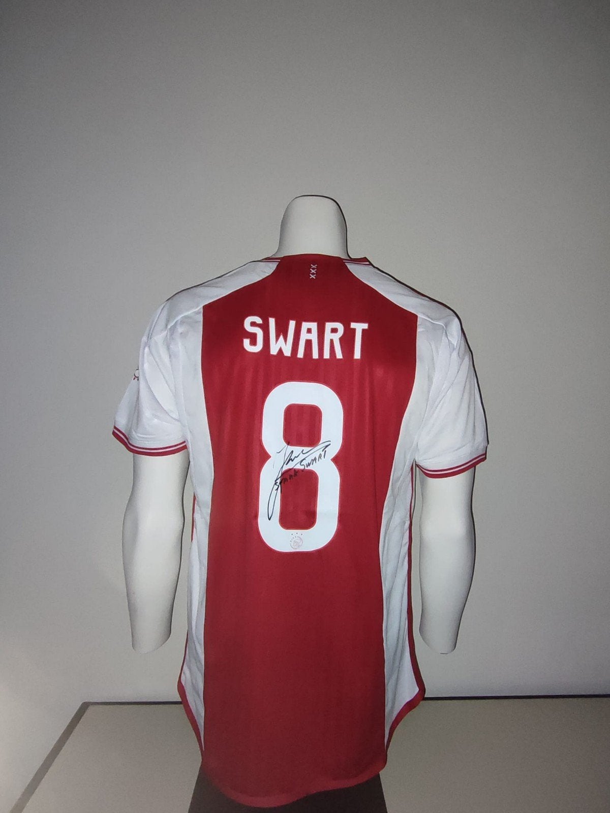Sjaak Swart gesigneerd Ajax shirt met certificaat, Ophalen, Nieuw, Ajax, Shirt