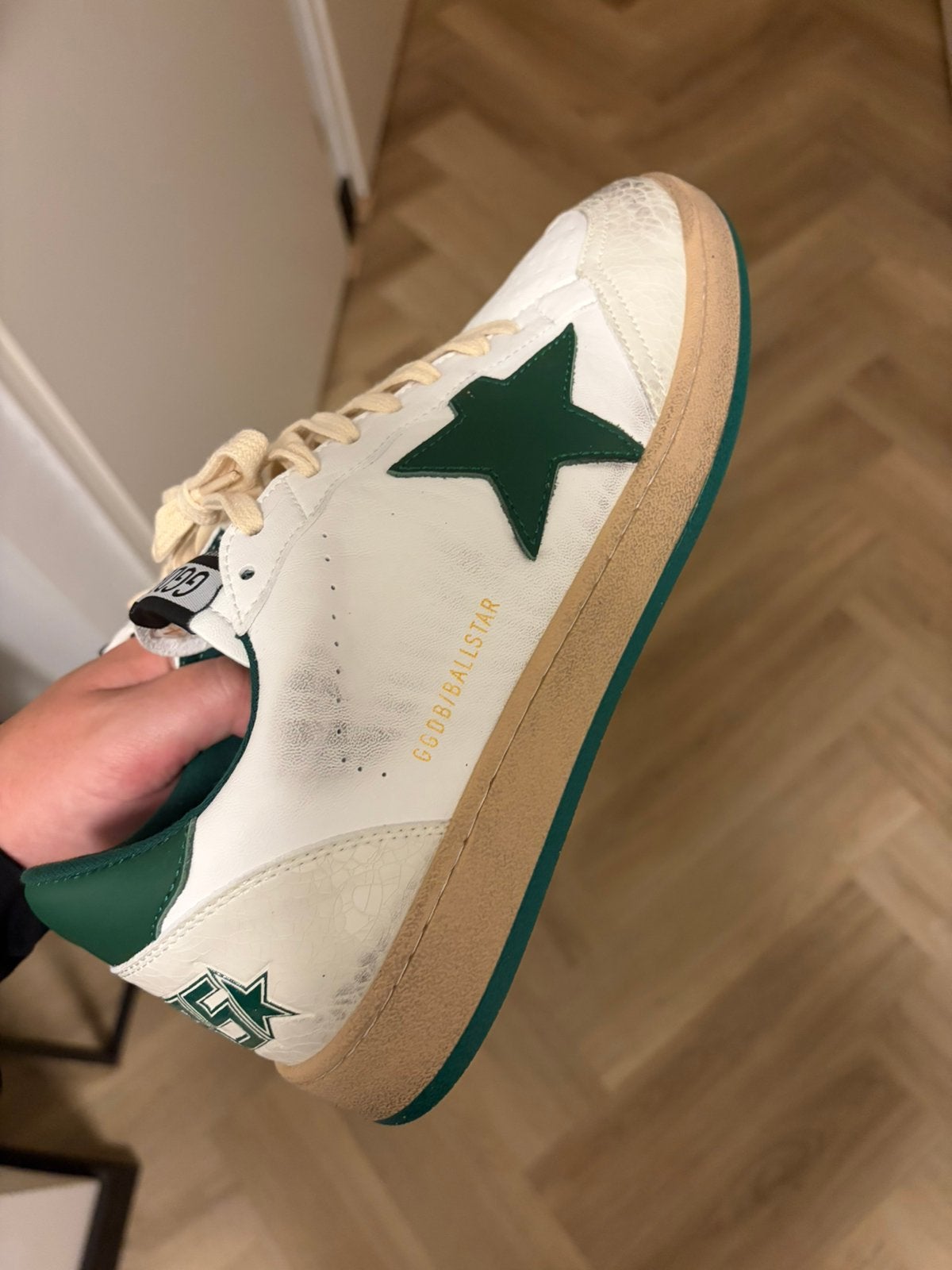 GGDB Golden Goose sneakers (maat 44), Wit, Ophalen of Verzenden, Sneakers of Gympen, Zo goed als nieuw