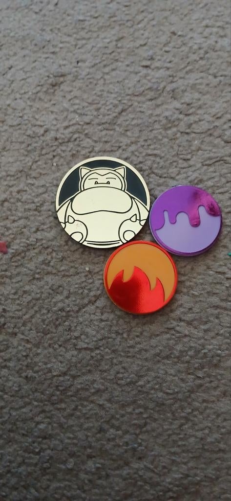 3 pokemon munten, Ophalen of Verzenden, Nieuw, Overige typen