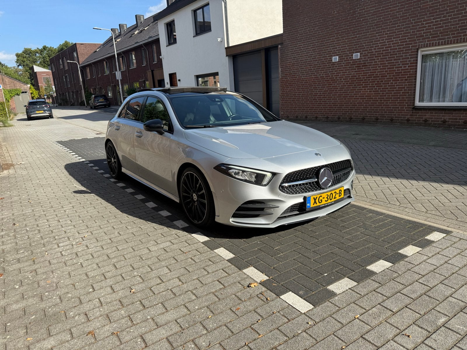 Mercedes-Benz A-Klasse A 200 163pk 7G-DCT 2018 Grijs, Auto's, 4 cilinders, 163 pk, Origineel Nederlands, Particulier