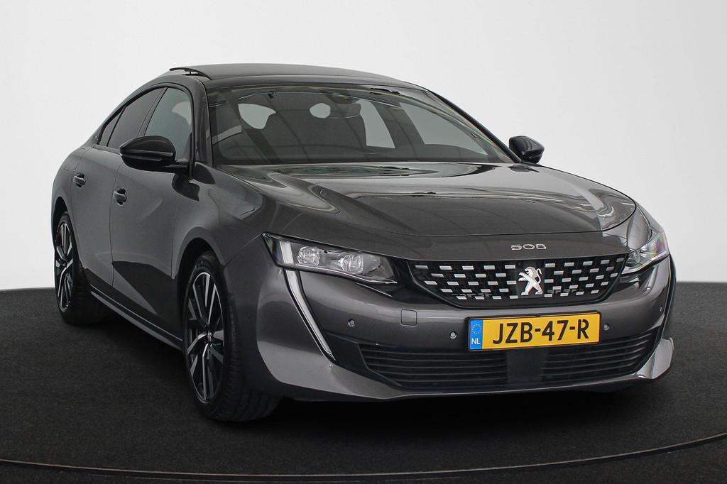 Peugeot 508 1.6 HYbrid GT SOH 99% Panoramadak FOCAL Massage, 745 kg, Gebruikt, 4 cilinders, Plug-in hybride