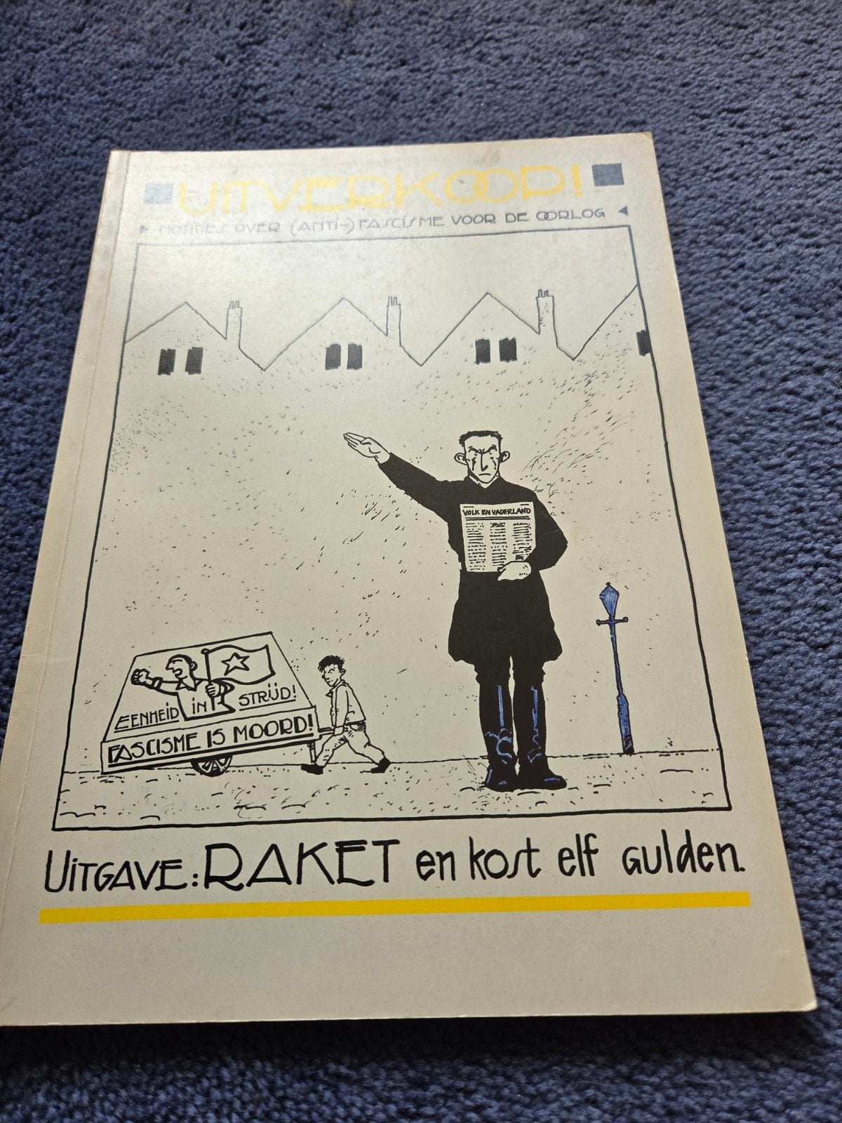 Uitverkoop! Comic over (anti-)fascisme voor de oorlog, Eén stripboek, Ophalen of Verzenden, Gelezen