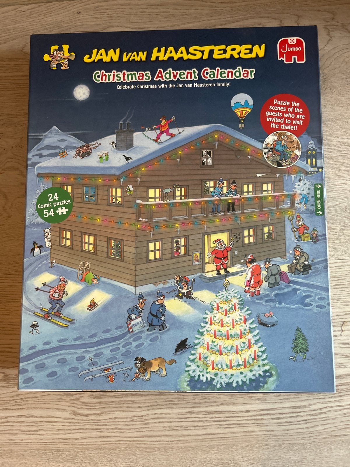 Adventskalender Jan van Haasteren, Ophalen of Verzenden, Zo goed als nieuw
