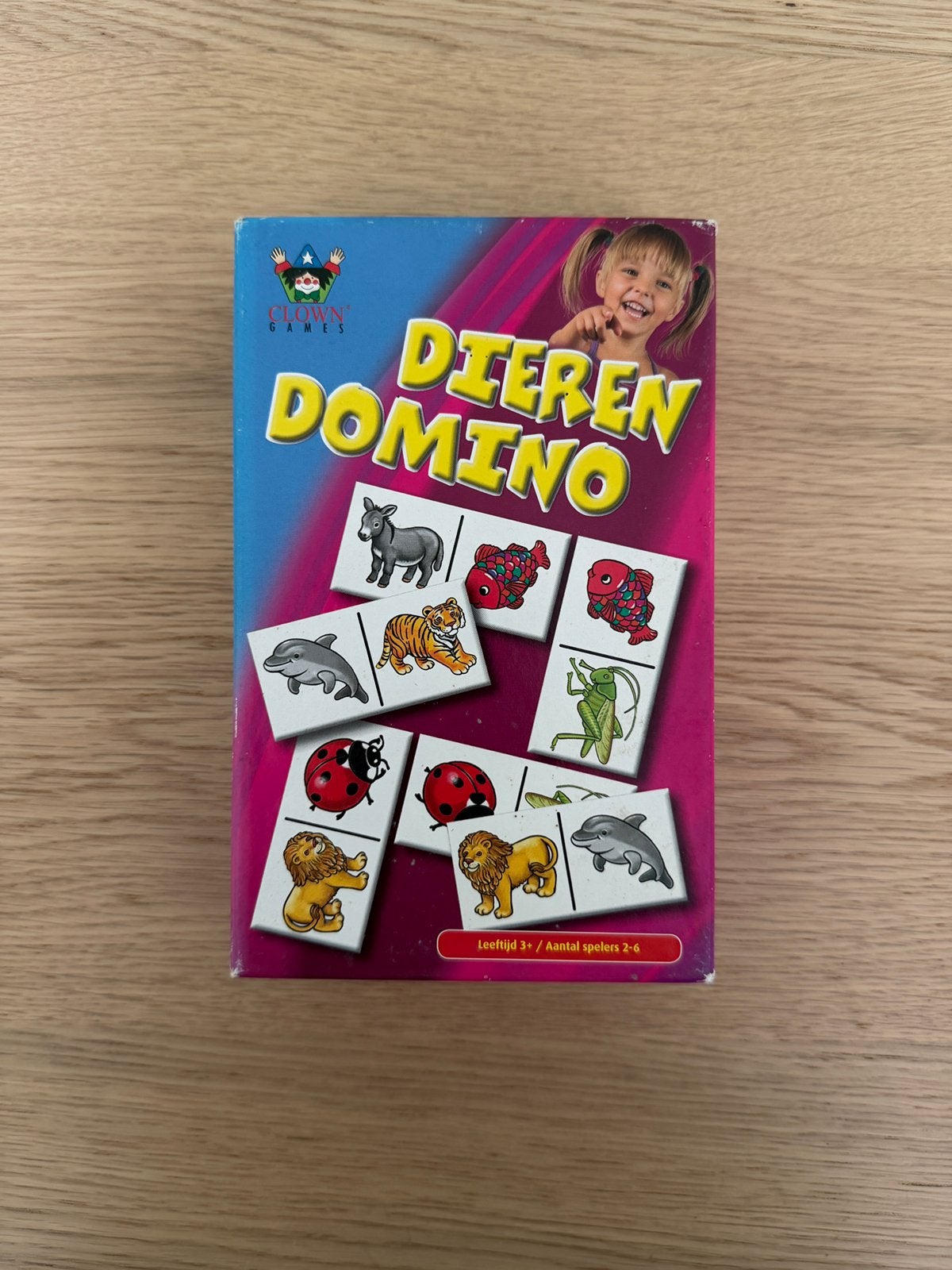 Dieren Domino spel 3+, Ophalen of Verzenden, Gebruikt