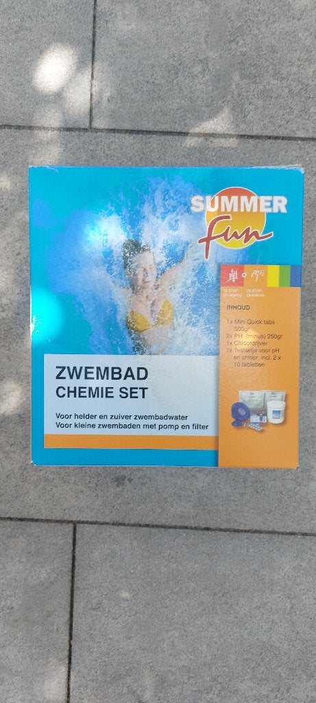 Summerfun Zwembad chemie set + extra 2 poolbuddy zakjes, Ophalen of Verzenden, Zo goed als nieuw, Overige typen