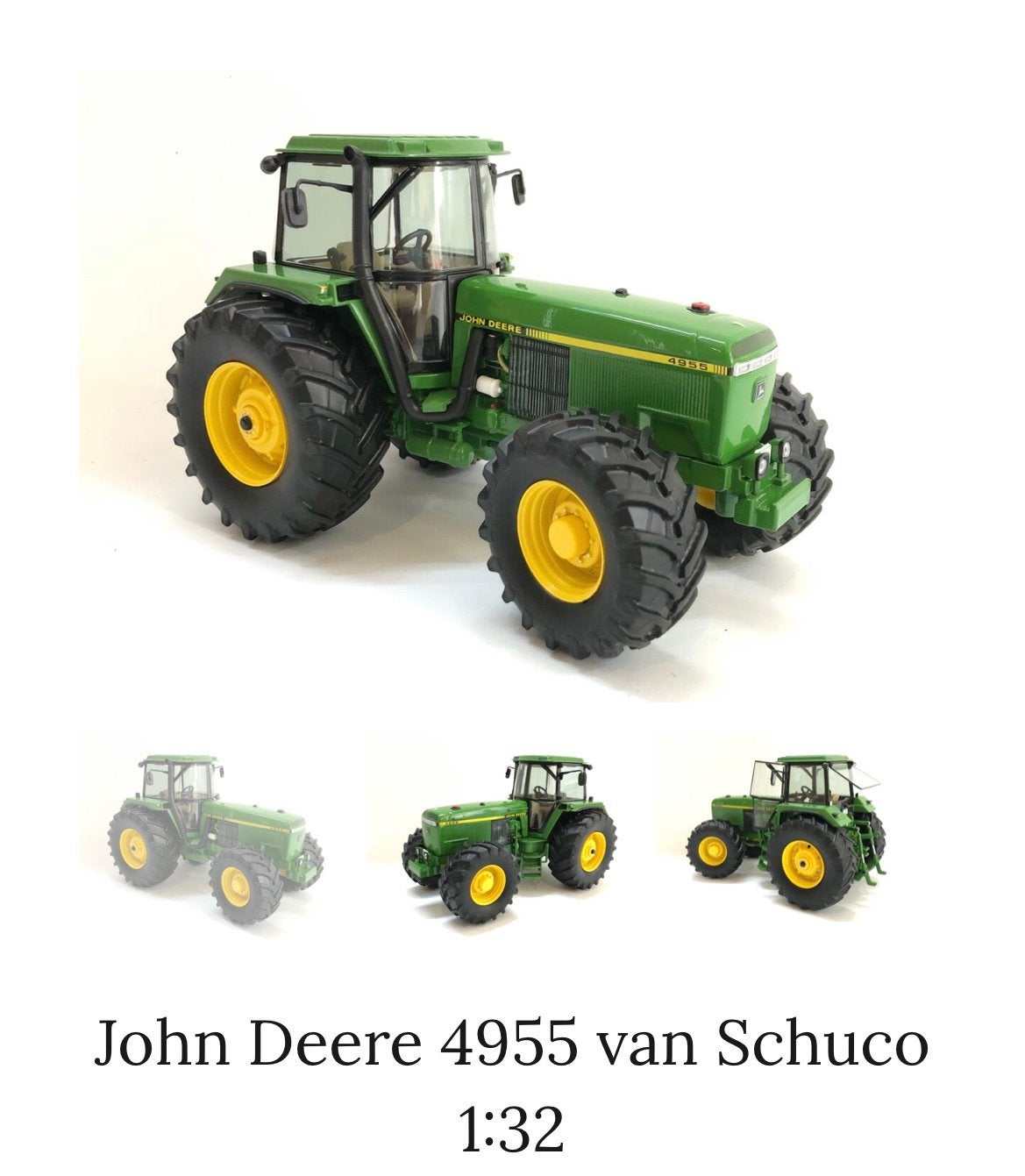 Gezocht John Deere 4955 1:32 Schuco, Ophalen of Verzenden, Zo goed als nieuw, Tractor of Landbouw, Schuco