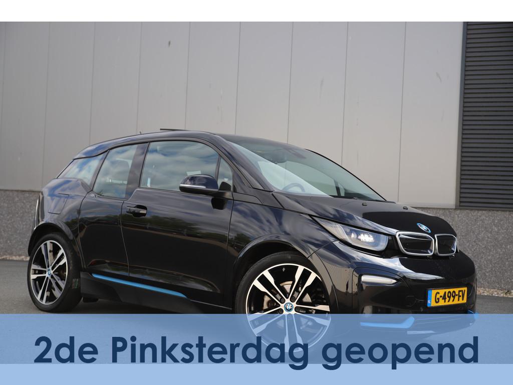 BMW i3 S 184pk Executive 120Ah 42 kWh/Sunroof/Adaptive/H-Kar, Automaat, Achterwielaandrijving, 4 stoelen, Zwart