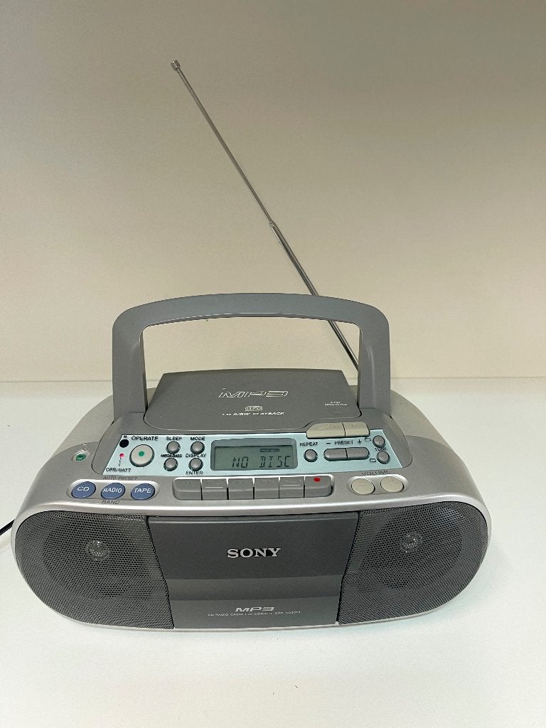 SONY CFD-S03CPL CD/MP3/Cassette/AM-FM Radio, Audio, Tv en Foto, Stereo-sets, N, Ophalen of Verzenden, Sony, Sony