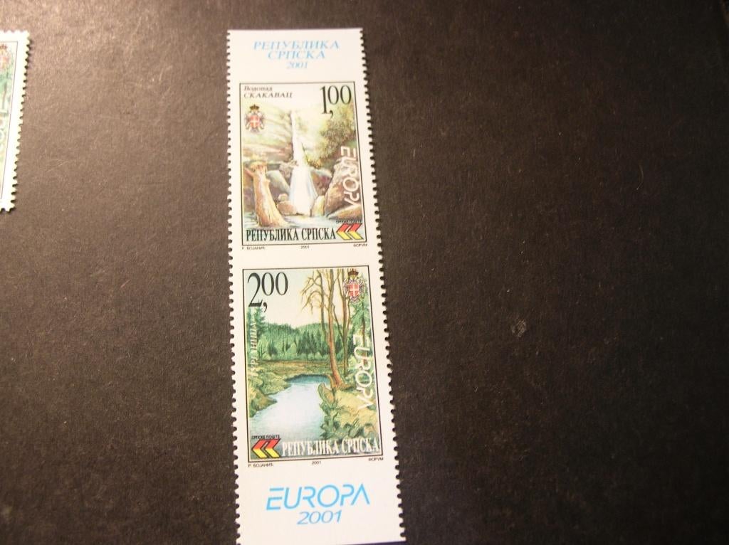Cept/Verenigd Europa Bosnië 2001 Servische republiek, Ophalen of Verzenden, Overige landen, Postfris