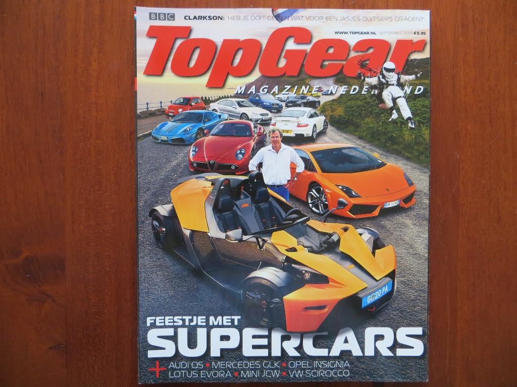 Top Gear 39 Audi Q5, Mercedes GLK, Opel Insignia, Passat R36, Ophalen of Verzenden, Mercedes