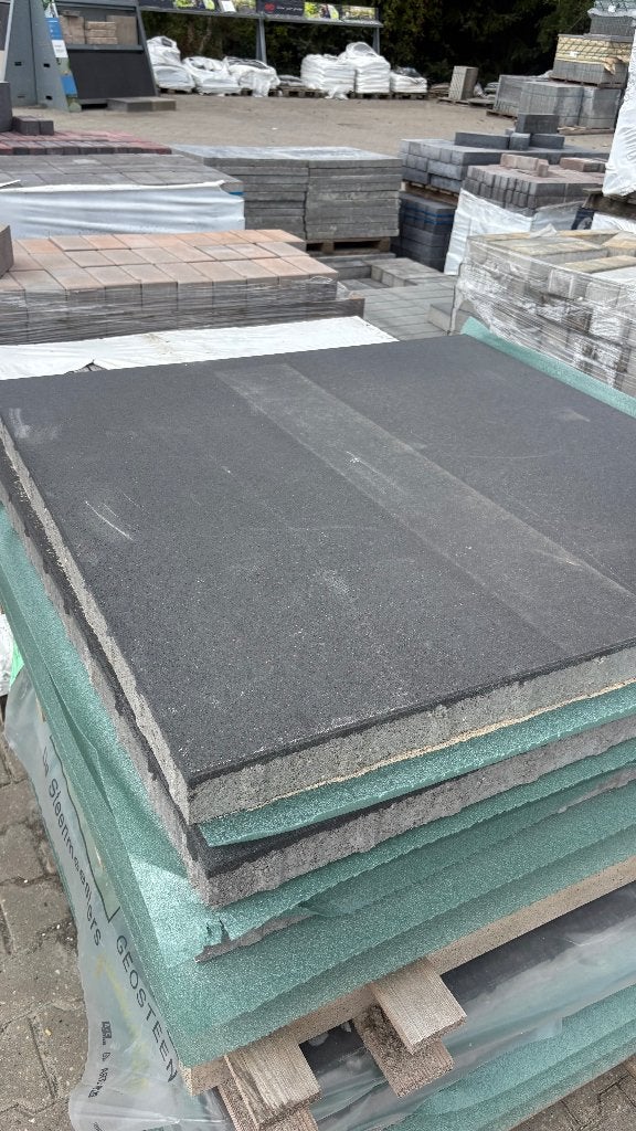 100x100x6 cm Trippel T Antraciet 12st, Overige typen, Nieuw, Ophalen of Verzenden, 10 m² of meer