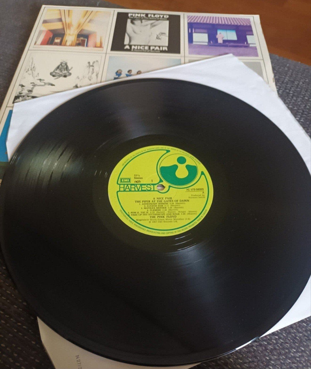 Pink Floyd - A nice pair 2lp's/Zweedse persing "Monk cover", Ophalen of Verzenden, Gebruikt, 12 inch