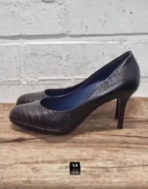 Studio Pollini - Donkerbruine leren pumps maat 39 - Nieuw, Pumps, Bruin, Studio Pollini, Nieuw