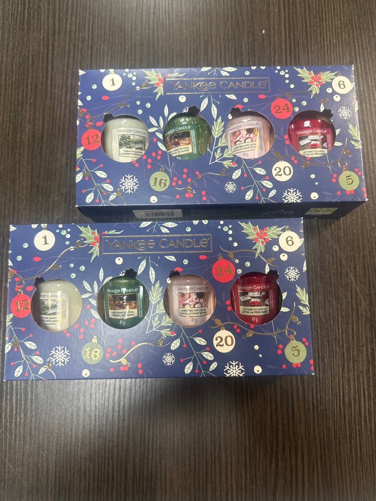 Yankee Candle geschenkset met 4 geurkaarsjes (49g), Huis en Inrichting, Overige merken, Ophalen of Verzenden, Kaars, Was