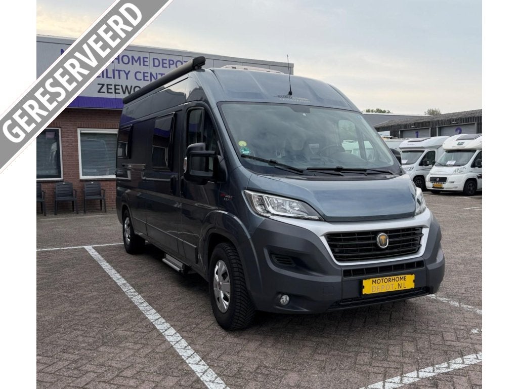 Knaus VANTourer 600 L Originele NL Camper NAP, Buscamper of Camperbus, Hordeur, Fiat, Tot en met 2
