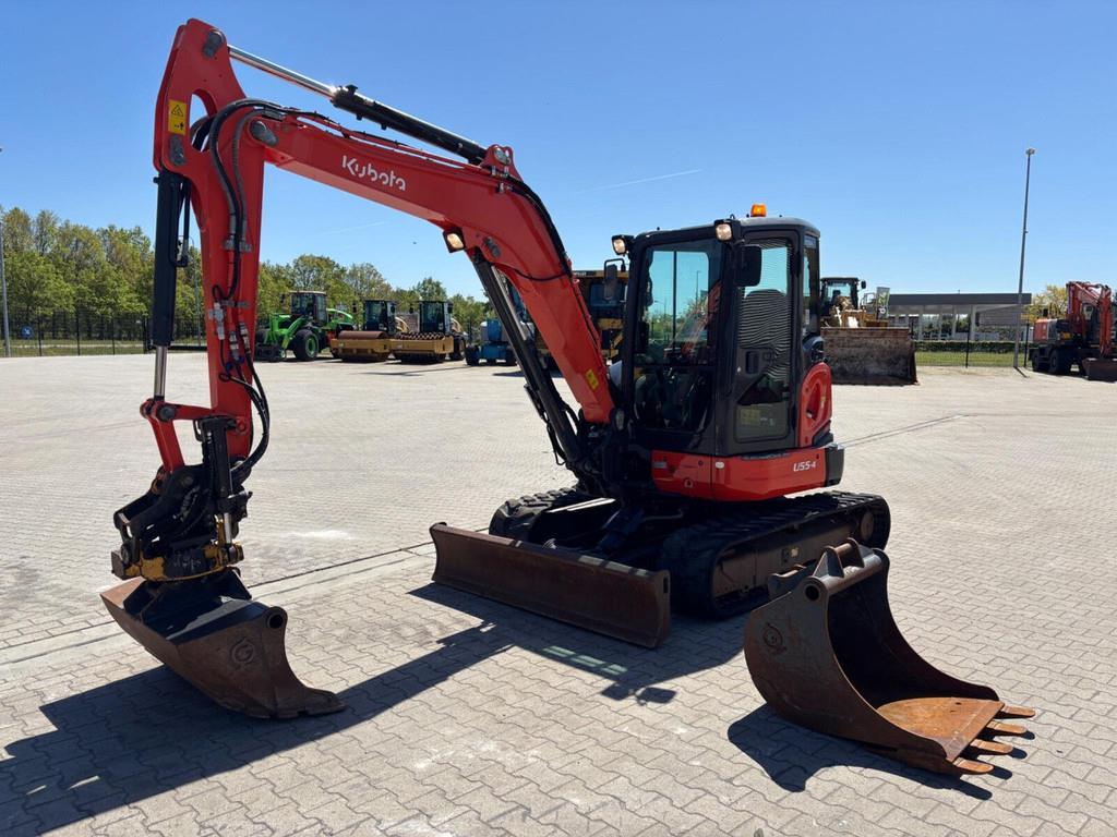 Kubota U55-4 (bj 2020), Zakelijke goederen, Machines en Bouw | Kranen en Graafmachines, Graafmachine