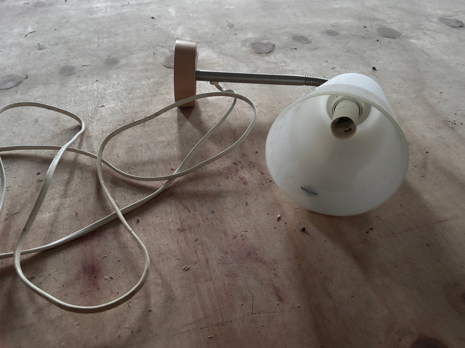 Wand lamp, Ophalen of Verzenden, Zo goed als nieuw