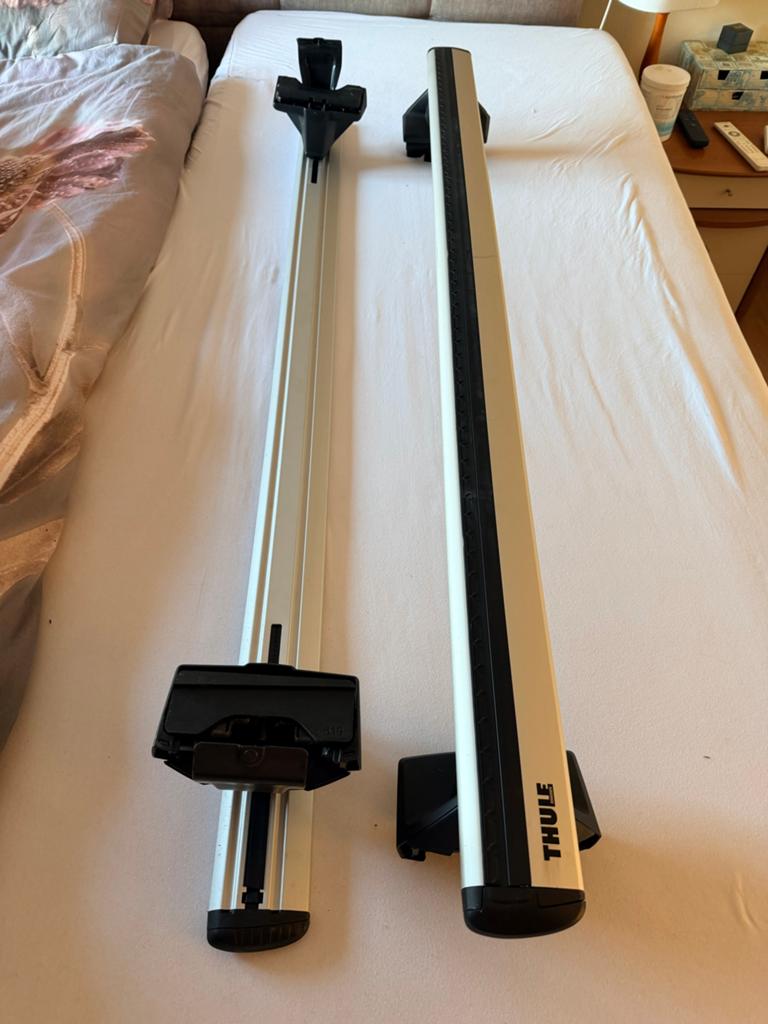 Thule WingBar Evo voor Volvo V60 2013 tot 2018., Auto diversen, Ophalen, Zo goed als nieuw