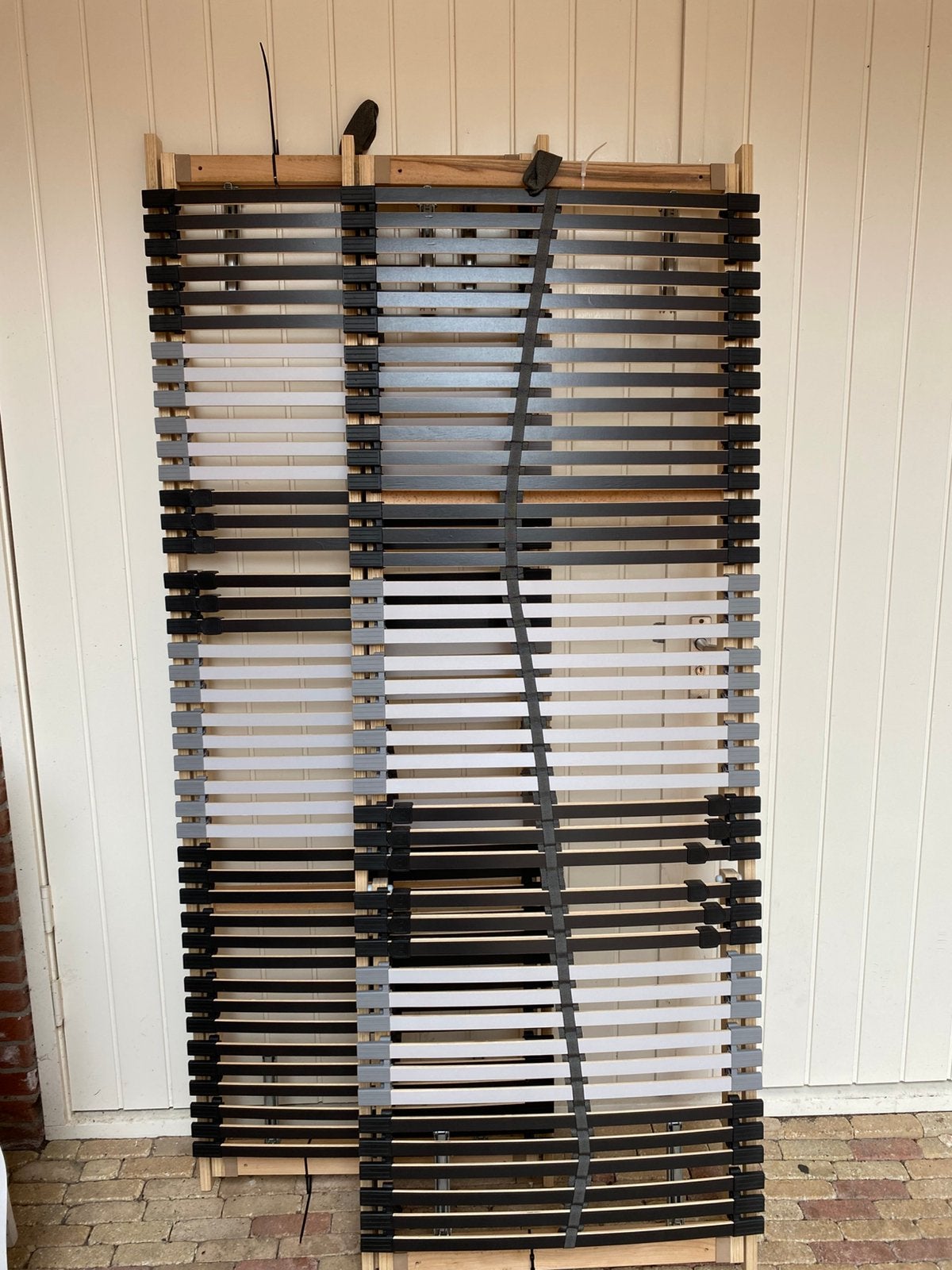 2x 70x200 lattenbodems verstelbaar, Ophalen of Verzenden, Zo goed als nieuw, Eenpersoons, 70 cm of minder