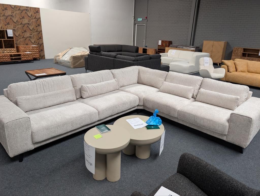 Nieuwe Feelings Mainz Hoekbank - Comfort en Stijl, Modern, Comfortabel, 100 tot 125 cm, Hoekbank, Ophalen of Verzenden