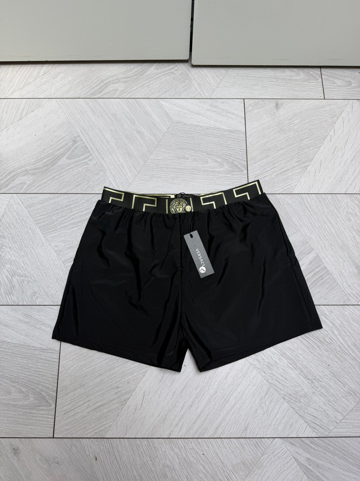 Versace zwembroek maat S, Ophalen of Verzenden, Zwart, Zwemshort