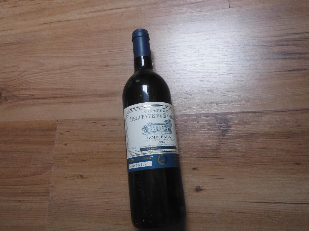 Chateau Bellevue de Rambaud bordeaux 1996, Verzenden, Frankrijk, Nieuw, Rode wijn