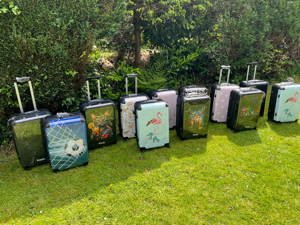 Koffer / ruimbagage / middenmodel whow!, Ophalen of Verzenden, Nieuw, Hard kunststof, 70 cm of meer