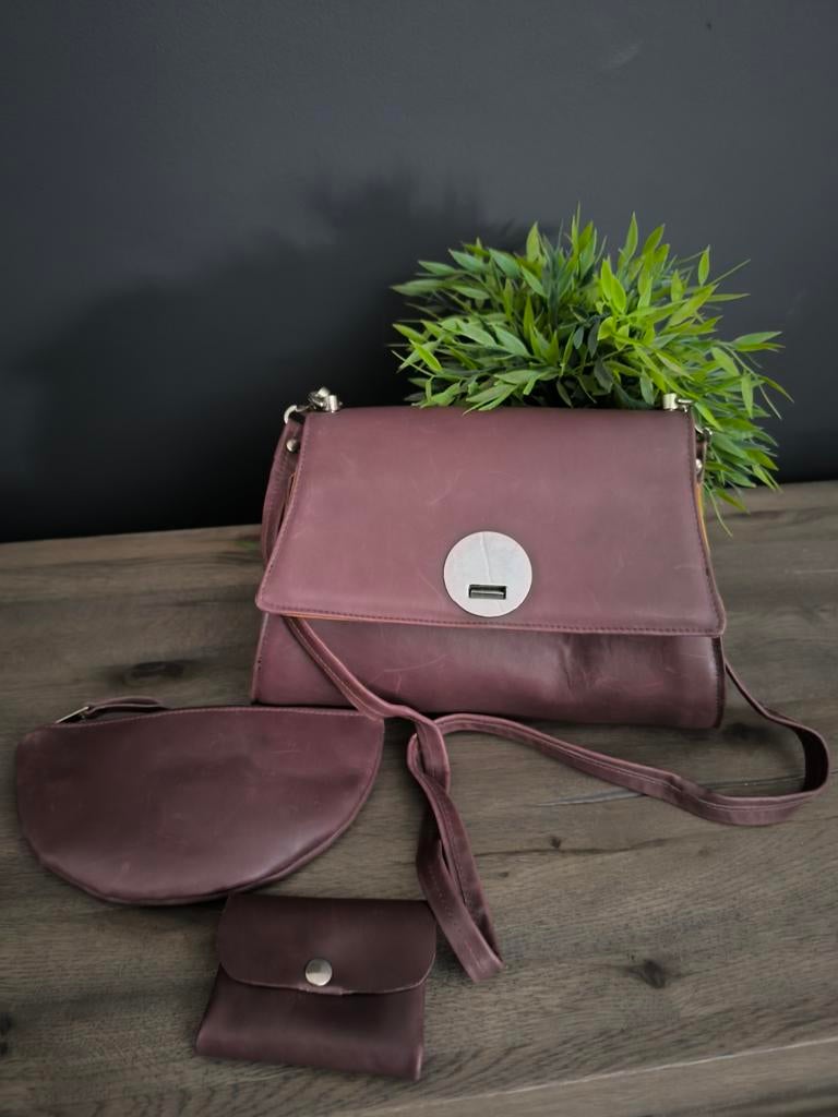 Te, koop: Coccinelle tas, Ophalen, 30 cm of meer, Bruin, Minder dan 35 cm