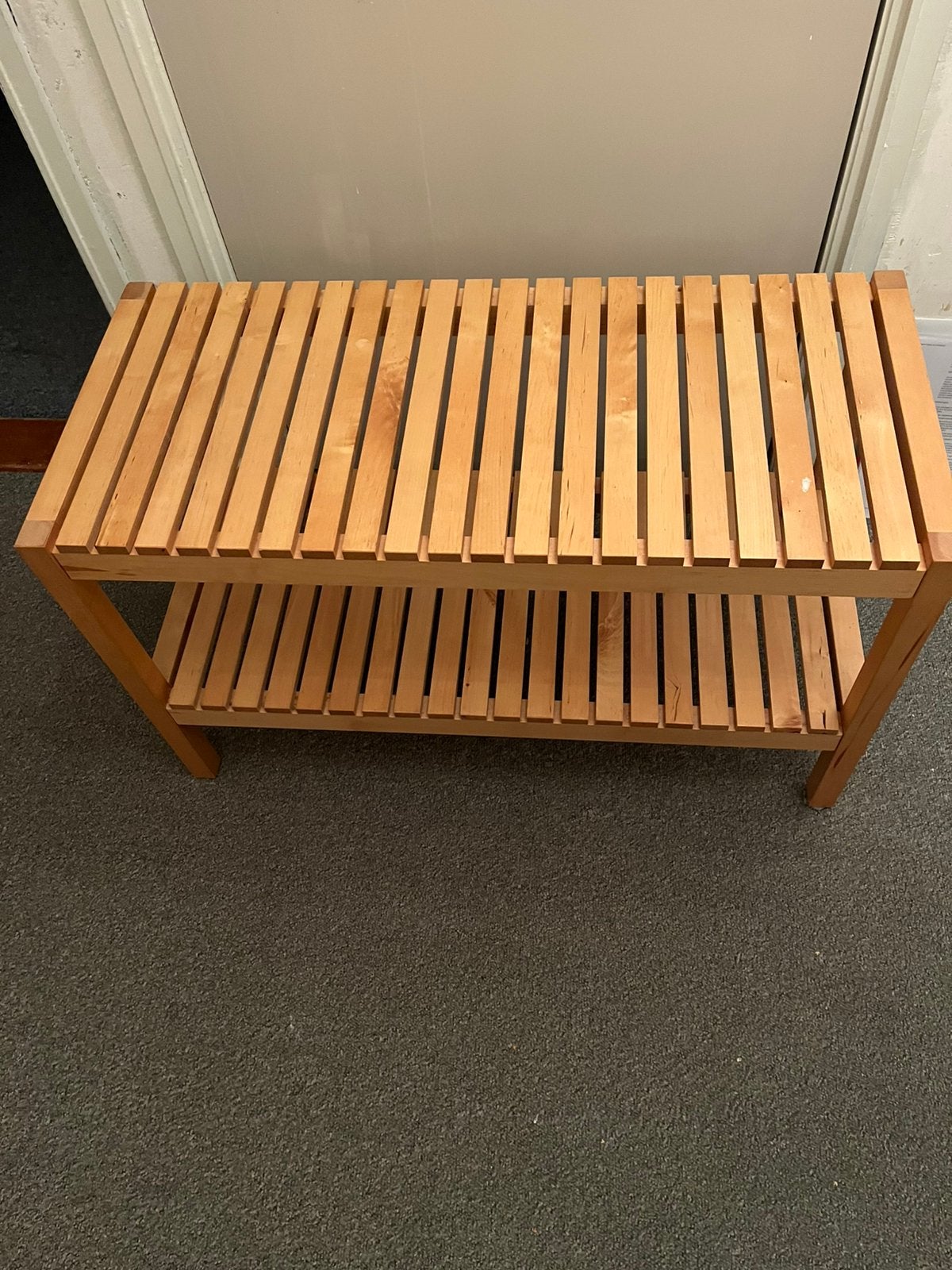 Leuk houten bankje van IKEA, Ophalen, (Half)hoge kast, 50 tot 100 cm, Minder dan 100 cm