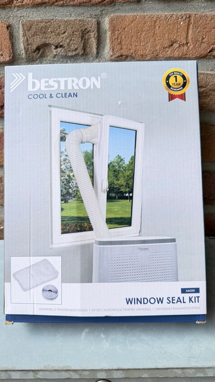 Bestron Universele Raamafdichting voor Mobiele Airco, Ophalen of Verzenden, Nieuw, Mobiele airco