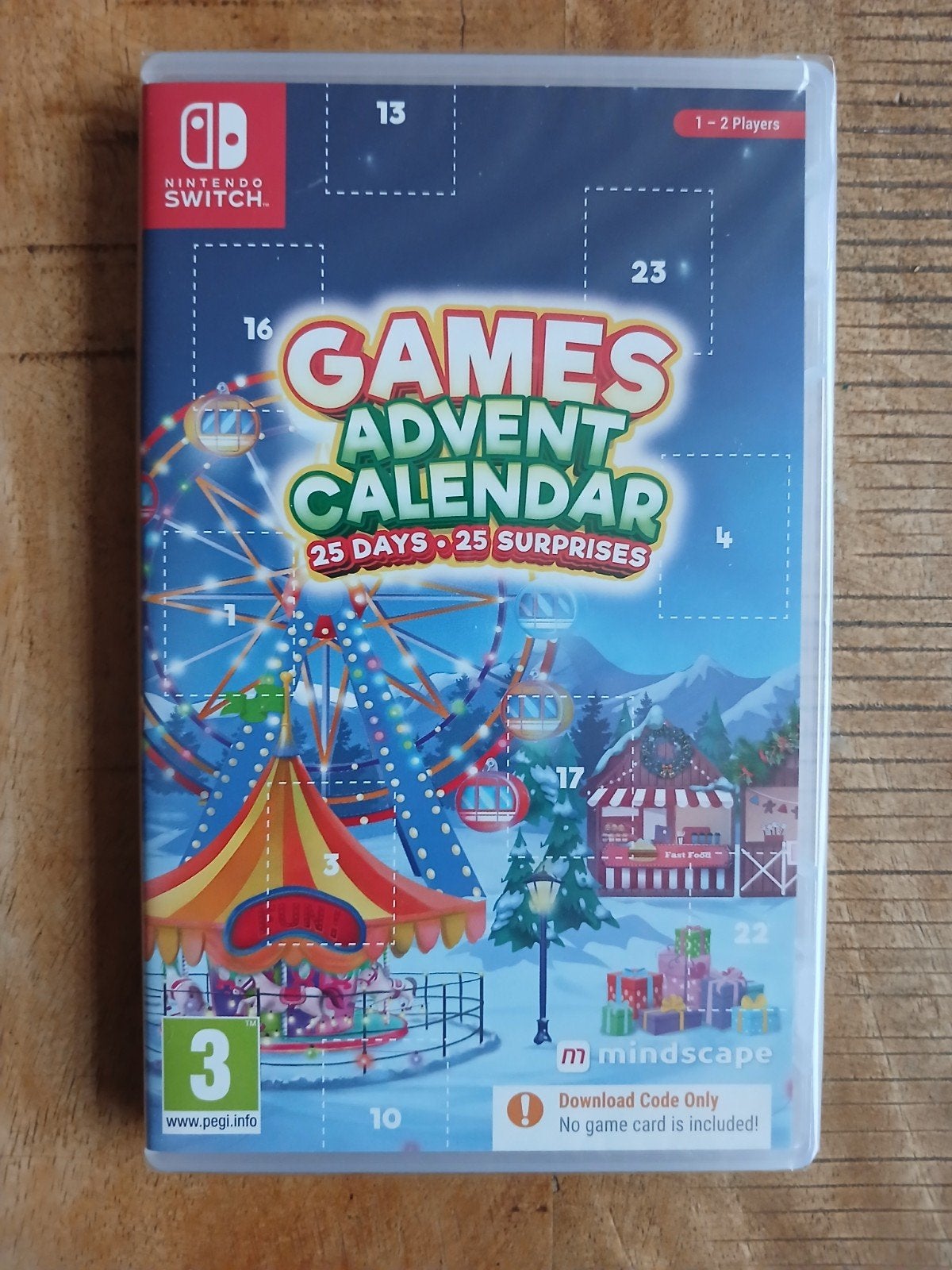 Games Advent Calendar Nintendo Switch *sealed*  (Download Co, Ophalen of Verzenden, Nieuw