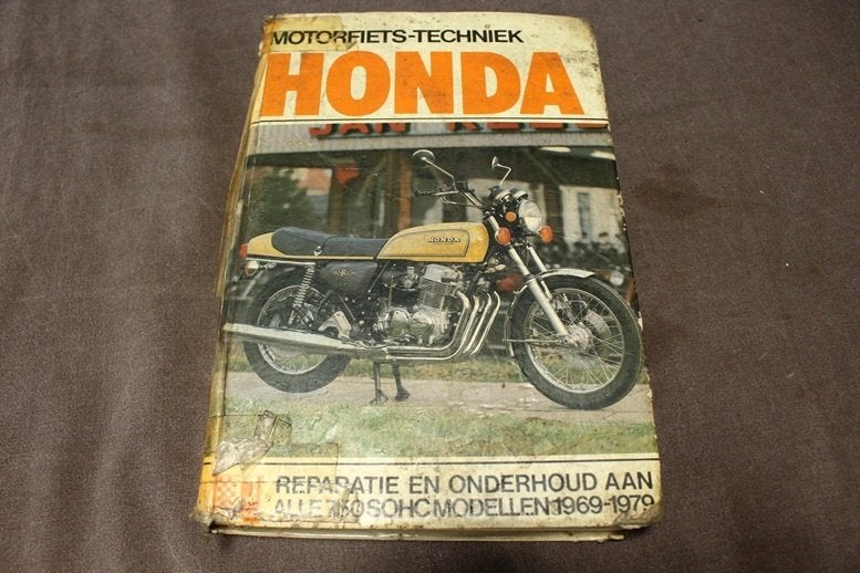 Hinda CB750 SOHC 1969 - 1979 werkplaatsboek, Ophalen of Verzenden, Honda