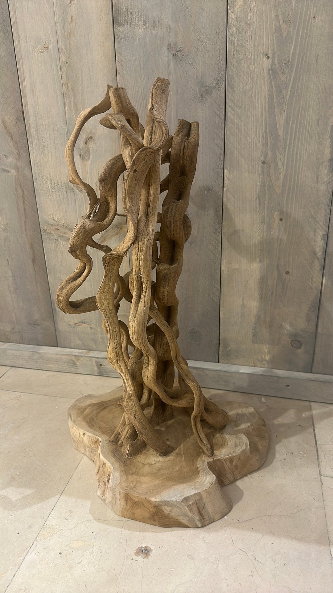 Decoratie hout, Ophalen, Hout, ., Zo goed als nieuw