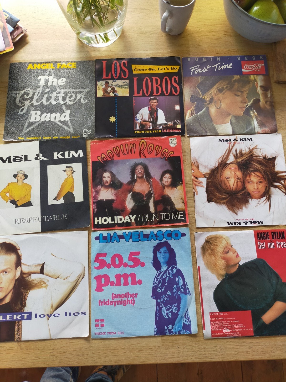 50 stuks jaren 80 singles , zie foto's, Ophalen of Verzenden, Zo goed als nieuw, Pop