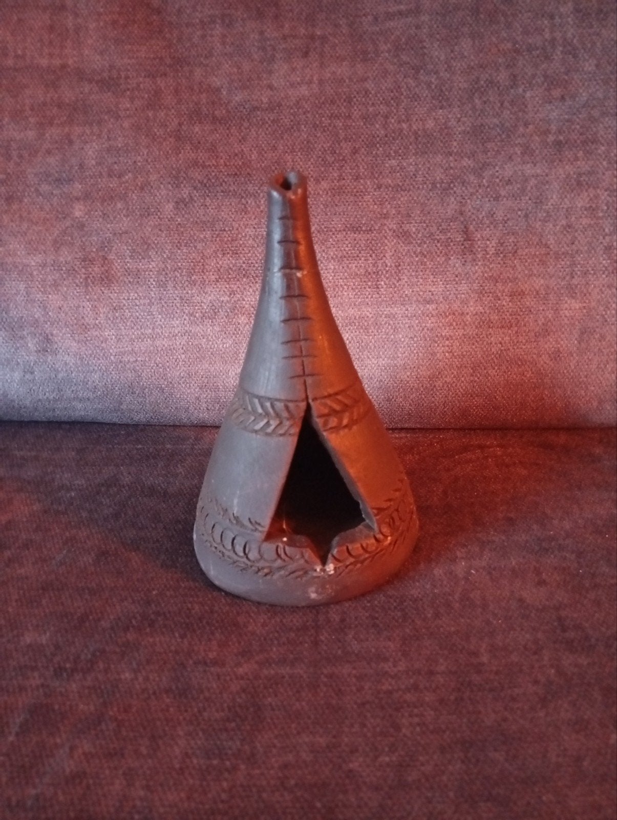 Mohawk teepee-model, Ophalen