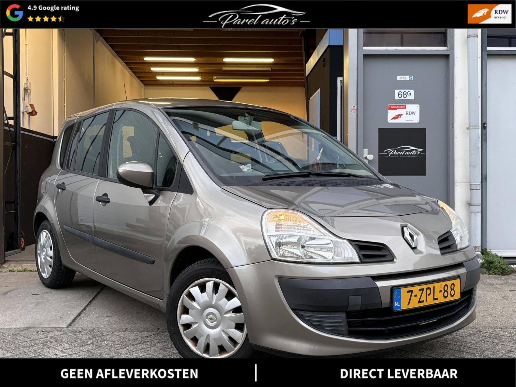 Renault Modus 1.2 TCE Dynamique|APK|Airco|Elek. Ramen, Auto's, Voorwielaandrijving, 101 pk, Gebruikt, 4 cilinders