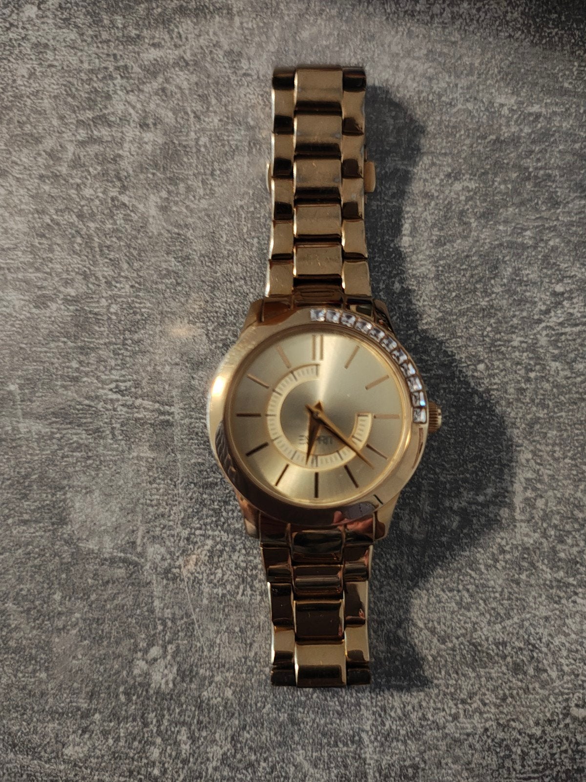 gouden dames horloge, Ophalen, Goud, Overige merken