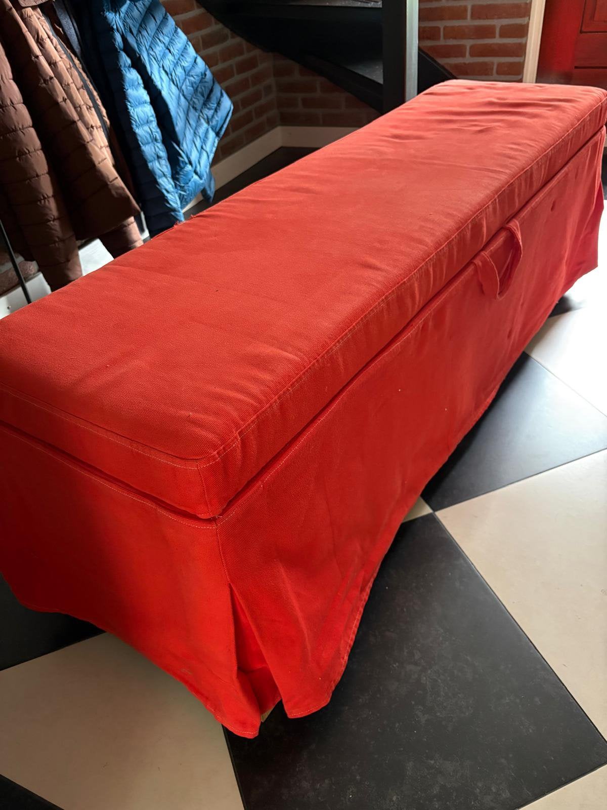Opbergkist, Huis en Inrichting, Woonaccessoires | Kisten, Ophalen, Overige materialen, Minder dan 50 cm, Gebruikt