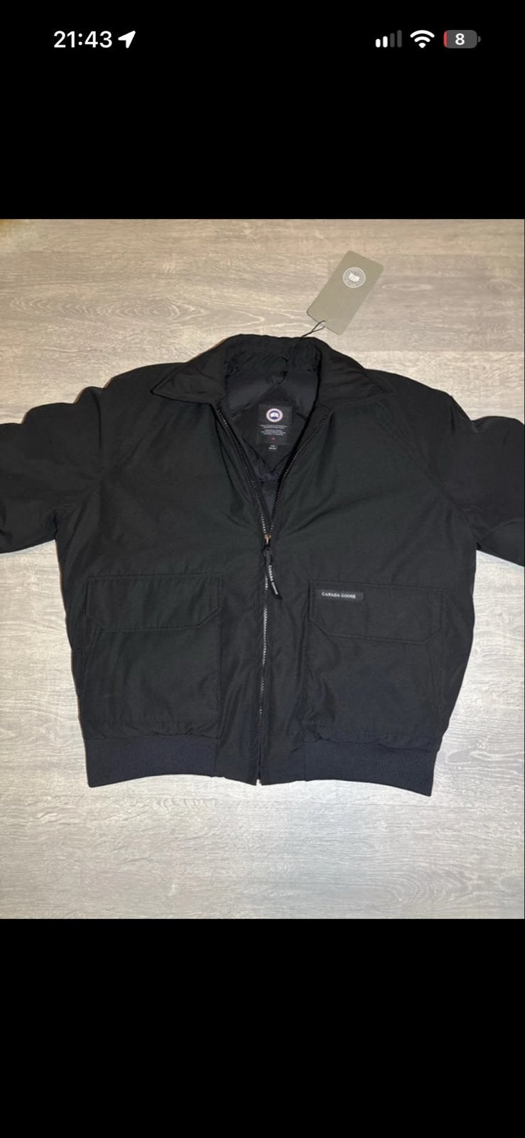Canada Goose Mimico Bomber Zwart - Maat M 100% origineel, Ophalen of Verzenden, Nieuw, Maat 48/50 (M), Zwart