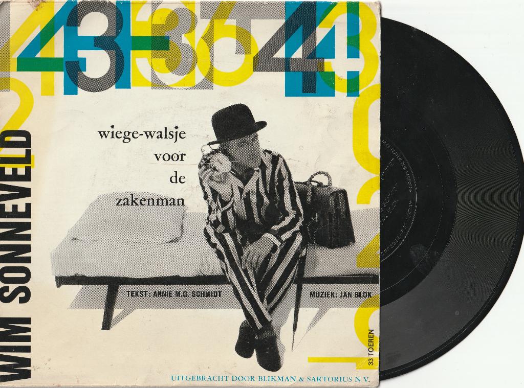 Wim Sonneveld-Wiege-Walsje Voor De Zakenman- Reclame Blikman, Ophalen, Gebruikt, Nederlandstalig