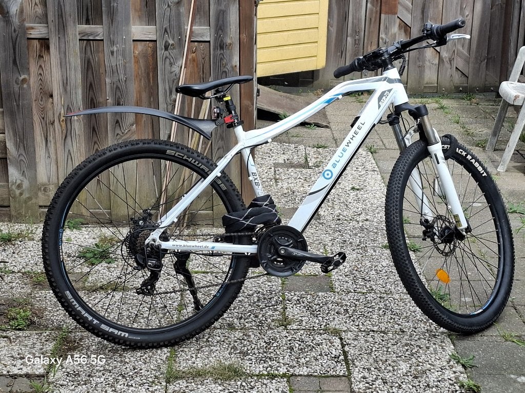 BlueWheel E-Bike BXB 75 Elektrische Mountainbike, Fietsen en Brommers, Gebruikt, 47 tot 51 cm, 50 km per accu of meer, Ophalen