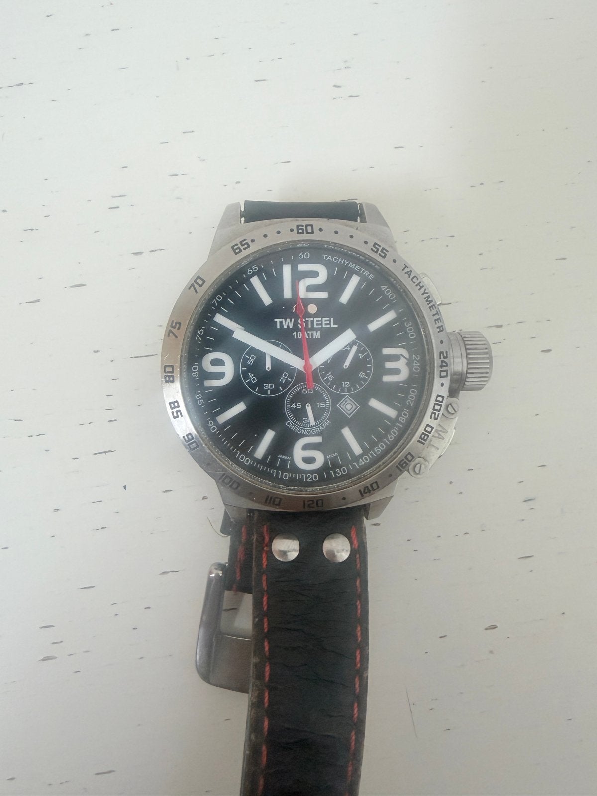 TW Steel Horloge - Gebruikt, Overige merken, Staal, Polshorloge, Ophalen of Verzenden