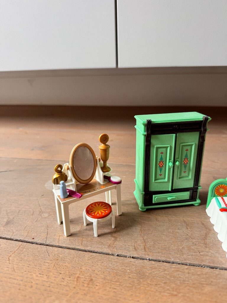 Playmobil Lucky Spirit Riding Free – slaapkamer met meubels, Gebouw, Complete set, Ophalen of Verzenden, Zo goed als nieuw