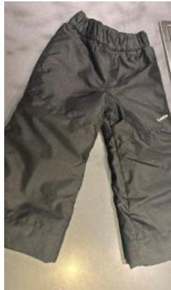 Wedze zwarte skibroek maat:98/104, Ophalen of Verzenden, Zo goed als nieuw, Jongen of Meisje, Broek