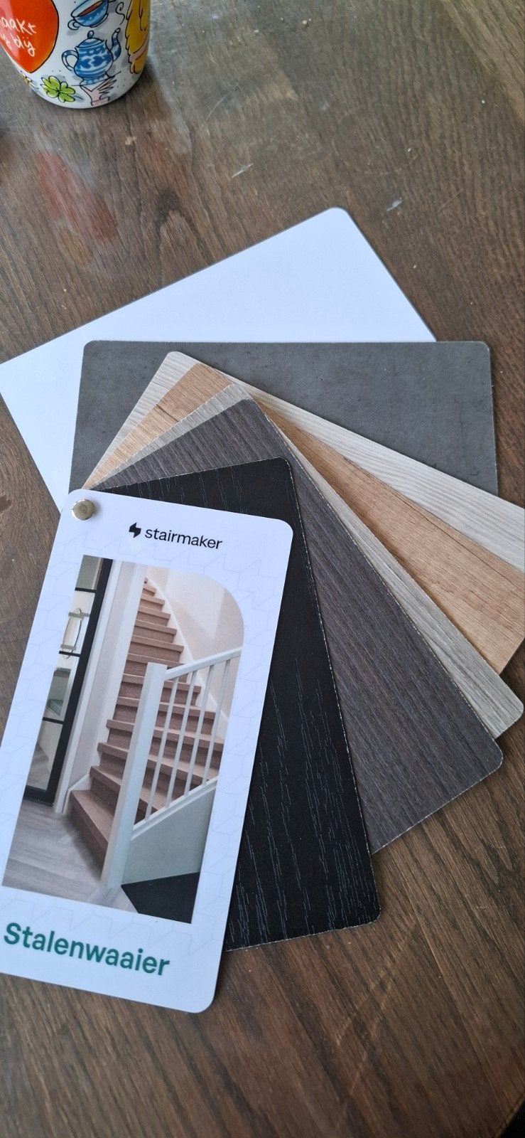 Stairmaker Stalenwaaier - Trapbekleding Kleurstalen, Doe-het-zelf en Verbouw, Ladders en Trappen, Ophalen of Verzenden, Zo goed als nieuw