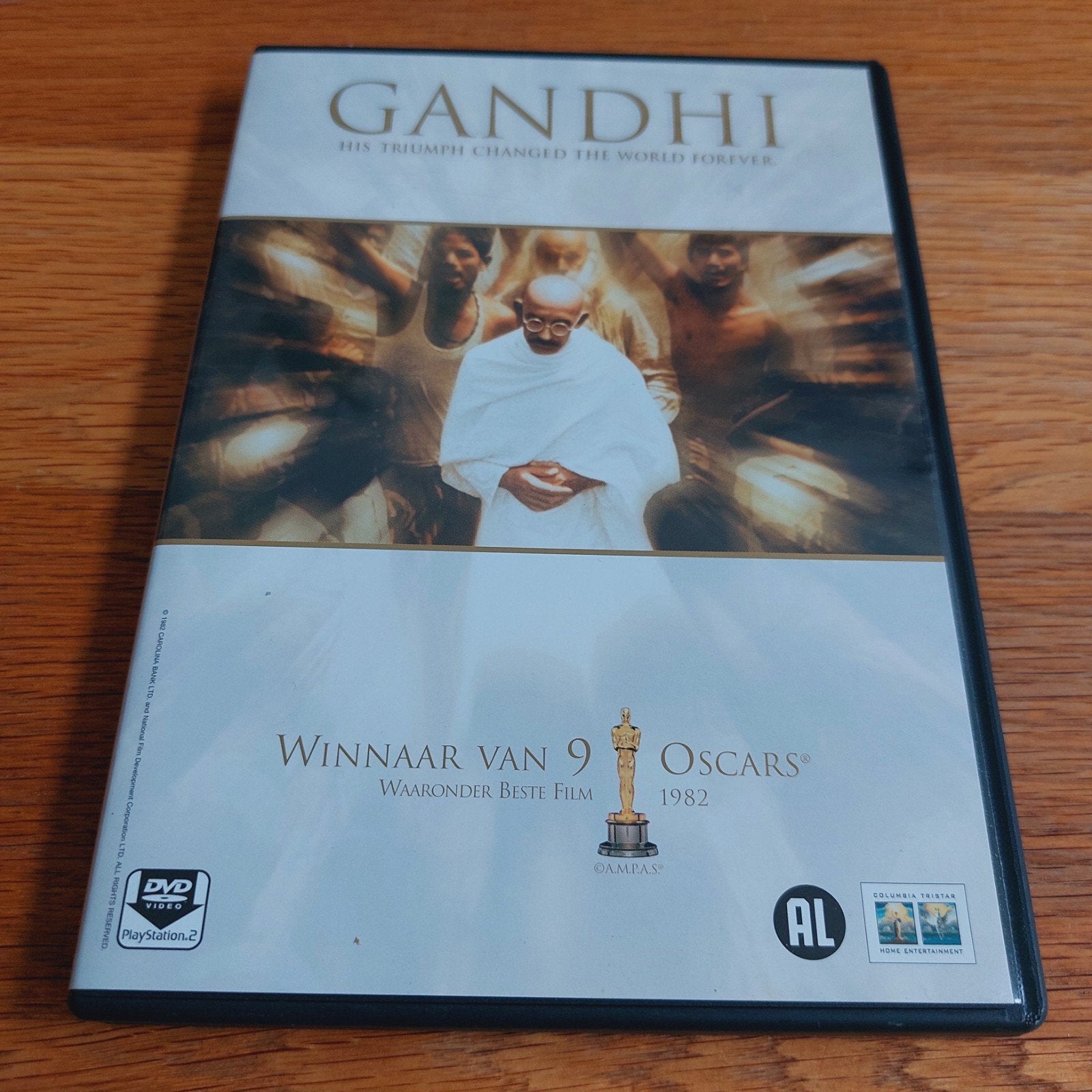 Gandhi DVD - Winnaar van 9 Oscars - Historisch Drama, Ophalen of Verzenden